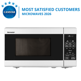 Sharp 20L 750W Microwave in White