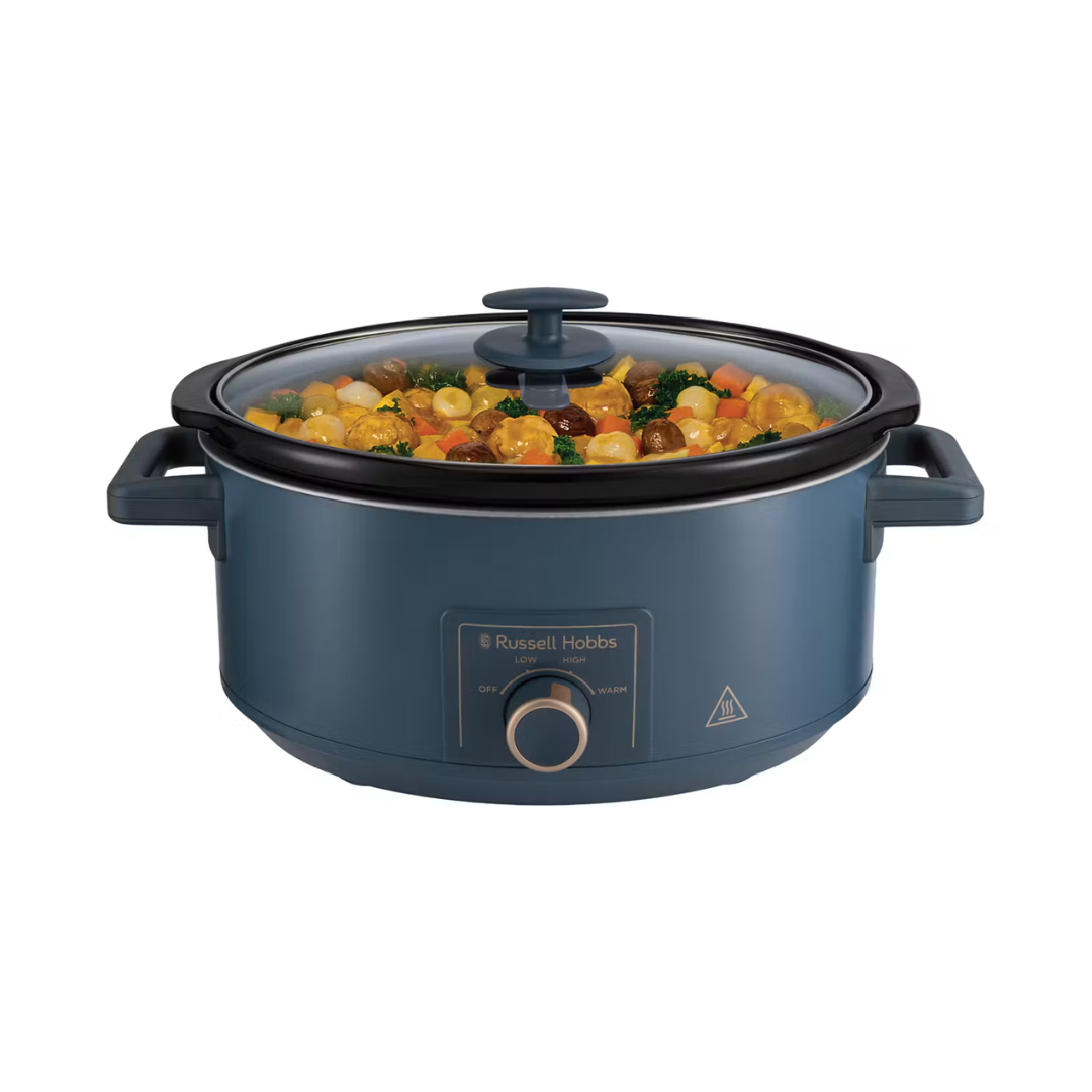 Russell Hobbs Bronte 7L Slow Cooker - Soft Navy