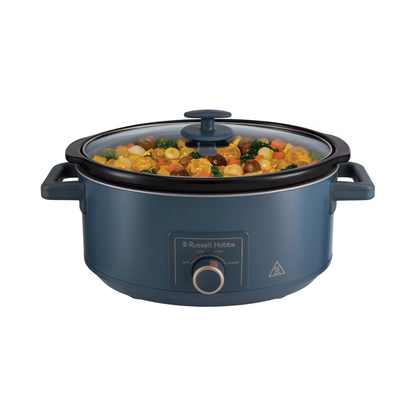 Russell Hobbs Bronte 7L Slow Cooker - Soft Navy