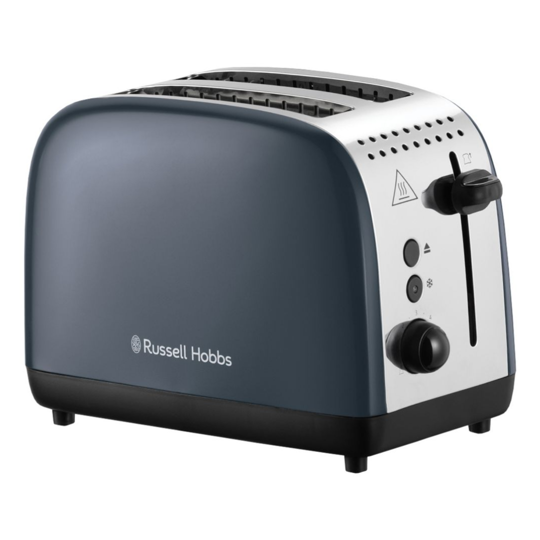 Russell Hobbs Colours Plus 2 Slice Toaster Storm Grey