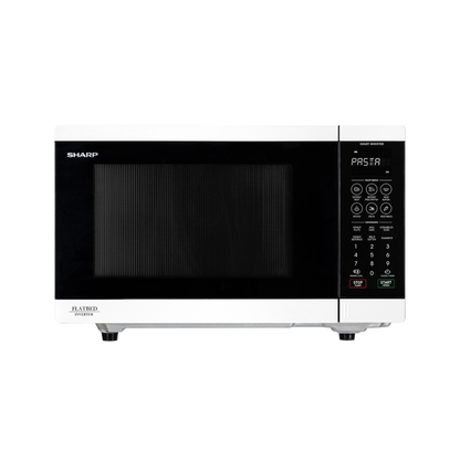 Sharp 32L Flatbed Microwave Oven in White