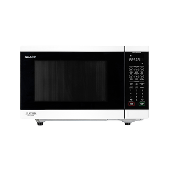Sharp 32L Flatbed Microwave Oven in White