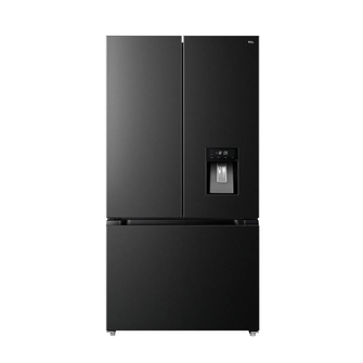 TCL 575L French Door Fridge Matte Black