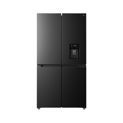 TCL 590L French Door Fridge Matte Black