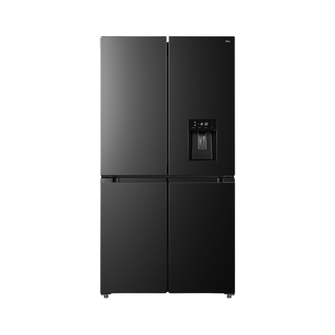 TCL 590L French Door Fridge Matte Black