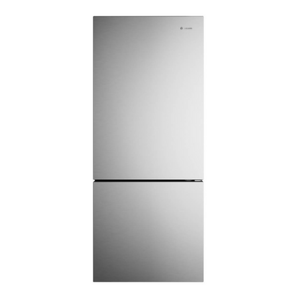 Westinghouse 425L Bottom Mount Fridge with AutoSense Silver