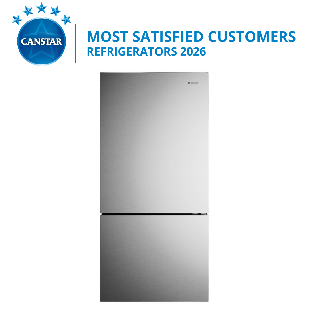 Westinghouse 496L Bottom Mount Fridge with AutoSense Silver