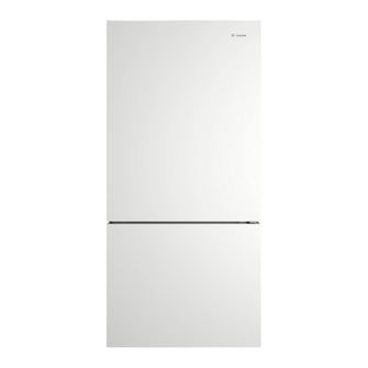 Westinghouse 496L Bottom Mount Fridge with AutoSense