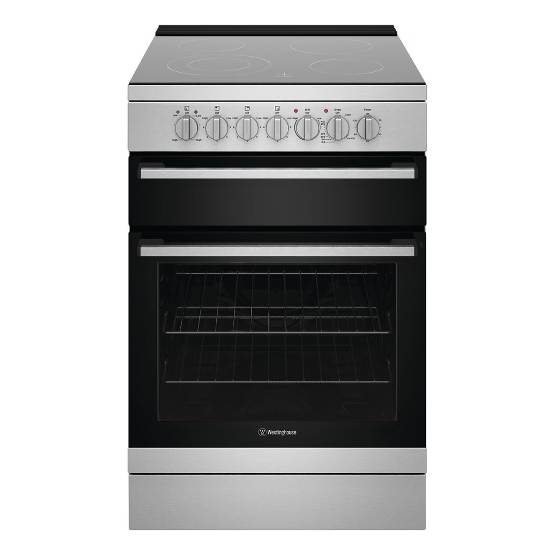 Westinghouse 60cm Electric Freestanding Oven With Ceramic Cooktop