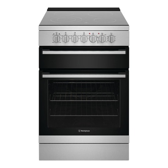 Westinghouse 60cm Electric Freestanding Oven With Ceramic Cooktop