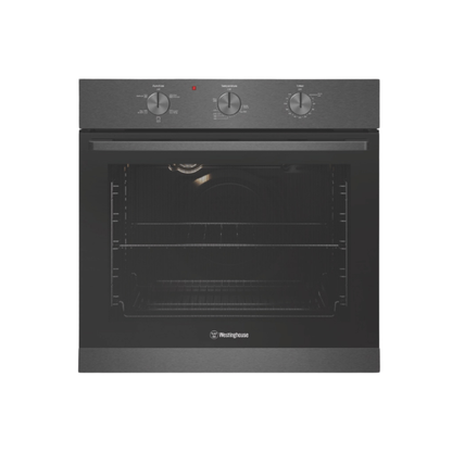 Westinghouse 60cm Multi-Function 5 oven Dark Stainless Steel