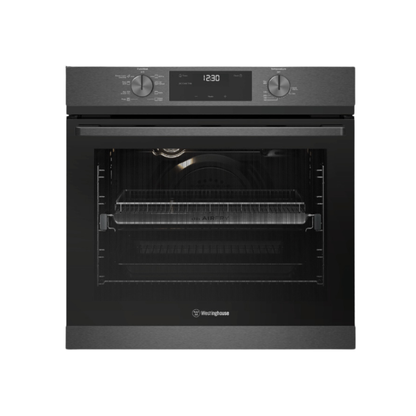 Westinghouse 60cm Multi-Function 8 Oven with AirFry Dark Stainless steel