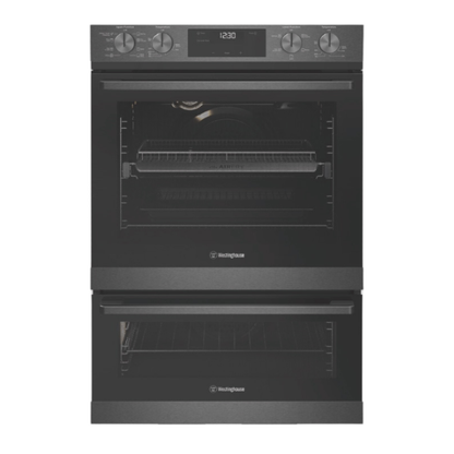 Westinghouse 60cm Multi-Function 8/5 Duo Oven with AirFry Dark Stainless Steel