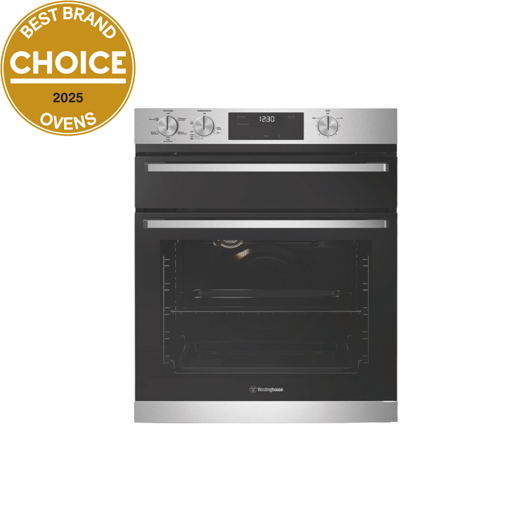 Westinghouse 60cm Multi-Function 5 Oven with Separate Grill Stainless Steel