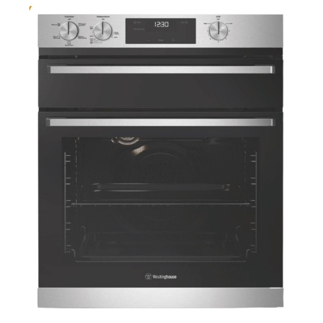 Westinghouse 60cm Multi-Function 5 Oven with Separate Grill Stainless Steel
