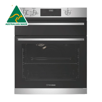 Westinghouse 60cm Built-in Multifunction Oven with Separate Grill Stainless Steel