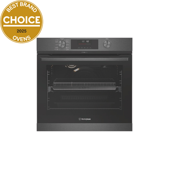 Westinghouse 60cm Multi-Function 10 Pyrolytic Oven with AirFry Dark Stainless Steel
