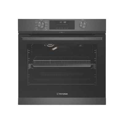Westinghouse 60cm Multi-Function 10 Pyrolytic Oven with AirFry Dark Stainless Steel