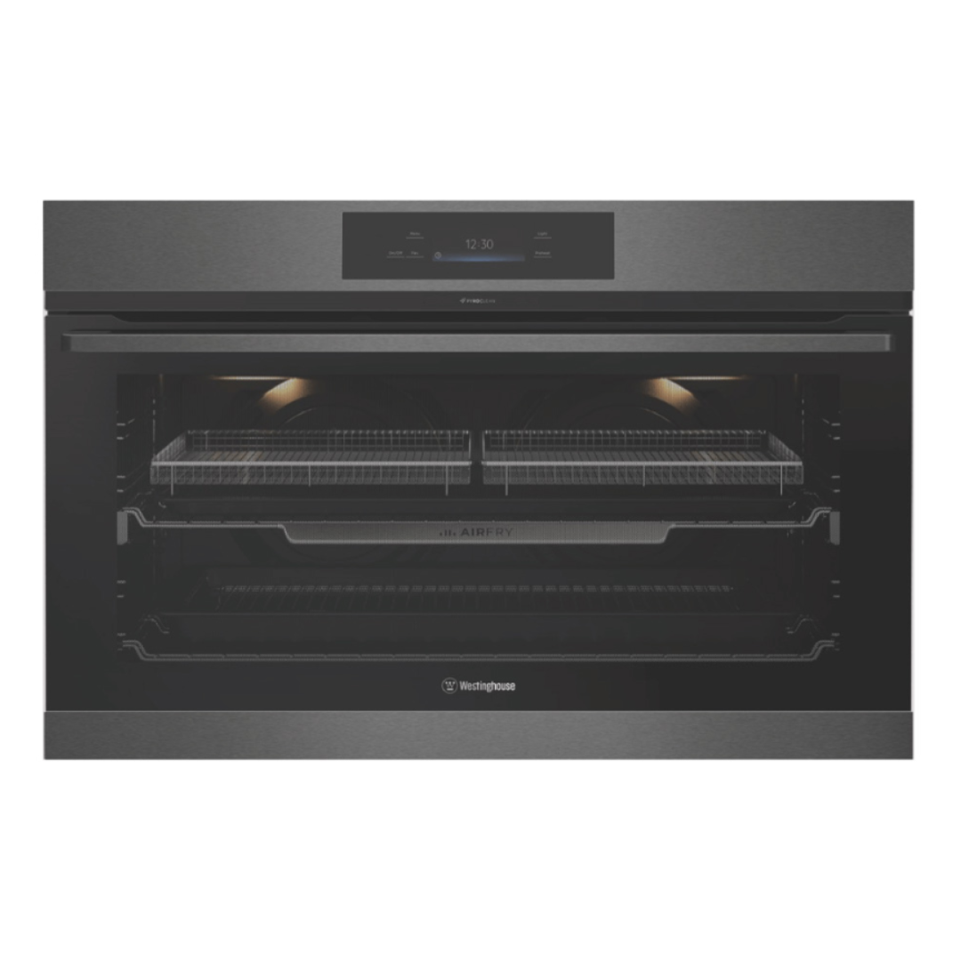 Westinghouse 90cm Multi-Function Pyrolytic Oven Dark Stainless