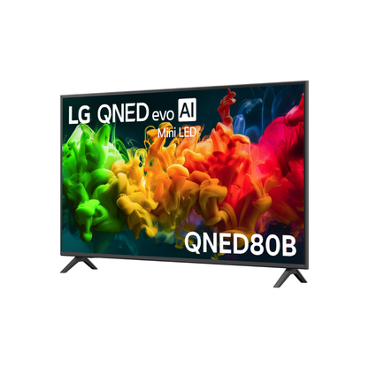 LG 55" QNED80B EVO AI MINI LED 4K SMART TV (2026)