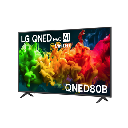 LG 65" QNED80B EVO AI MINI LED 4K SMART TV (2026)