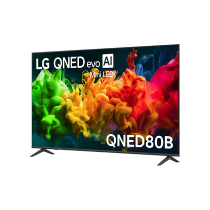 LG 75" QNED80B EVO AI MINI LED 4K SMART TV (2026)