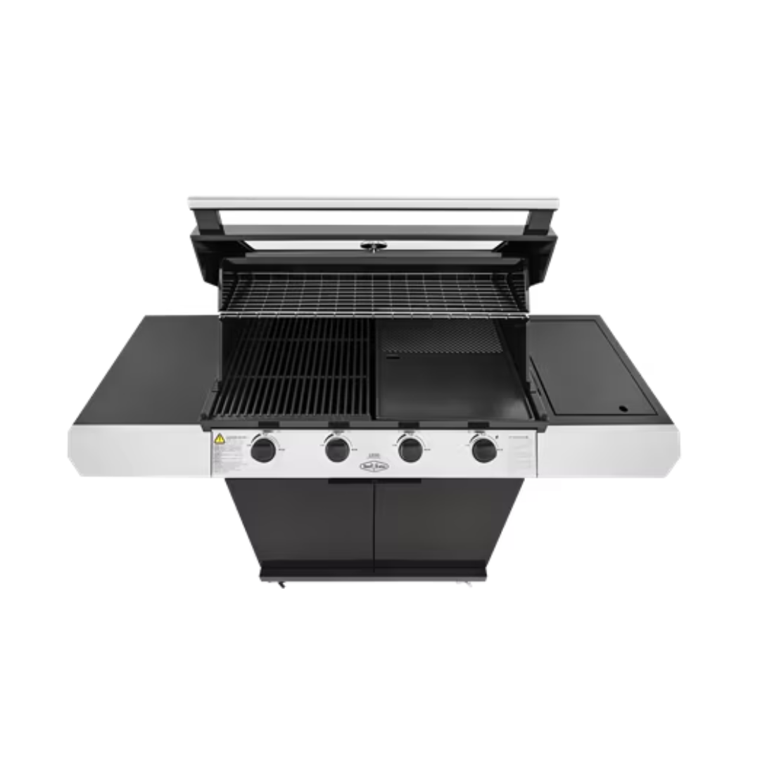 Beefeater 1200 Series 4 Burner BBQ & Trolley with Side Burner