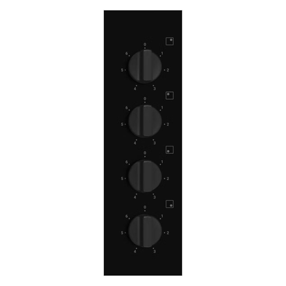 Chef 60cm 4 Zone Ceramic Cooktop