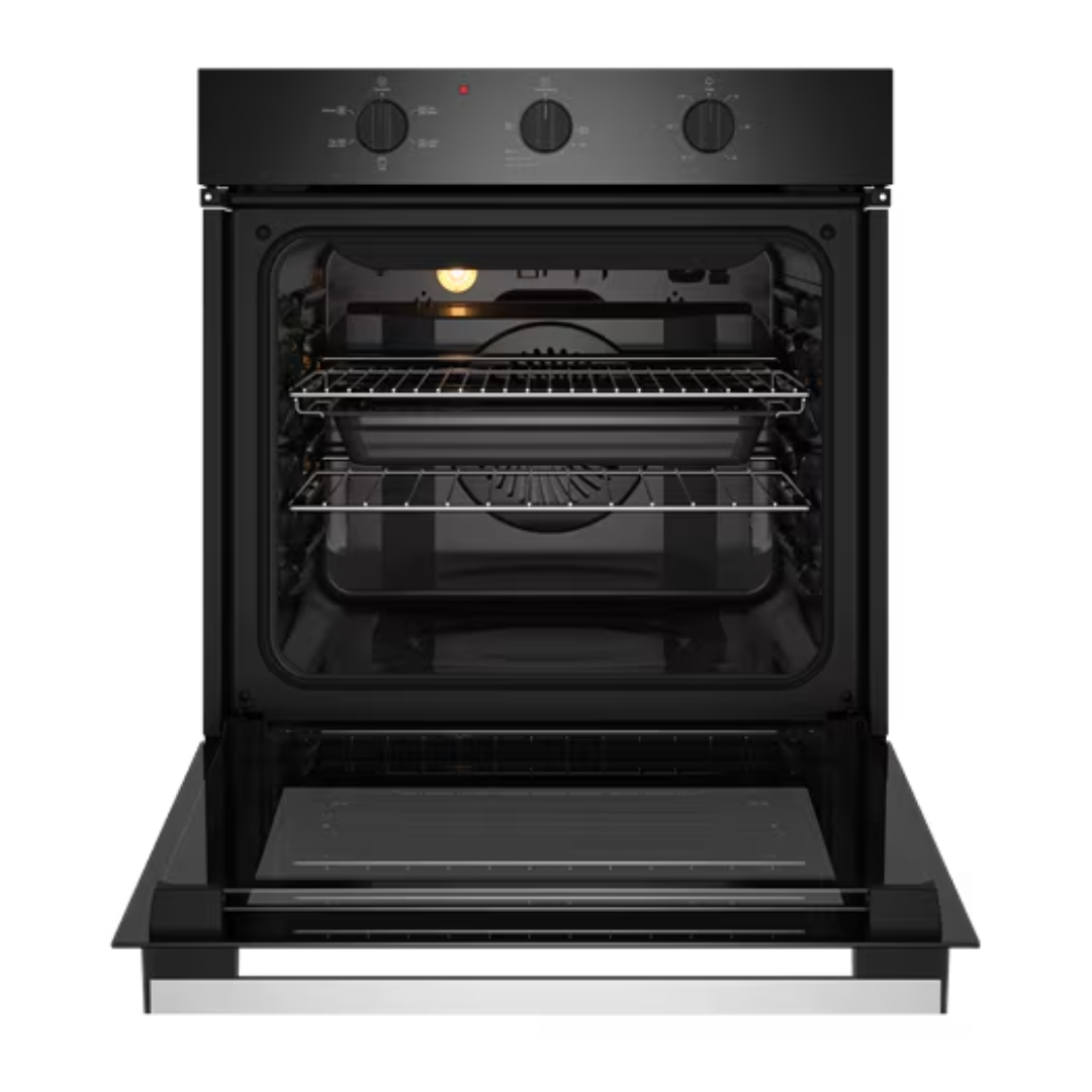 Chef 60cm 5 Function Built-In Oven Matte Black