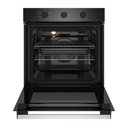 Chef 60cm 5 Function Built-In Oven Matte Black