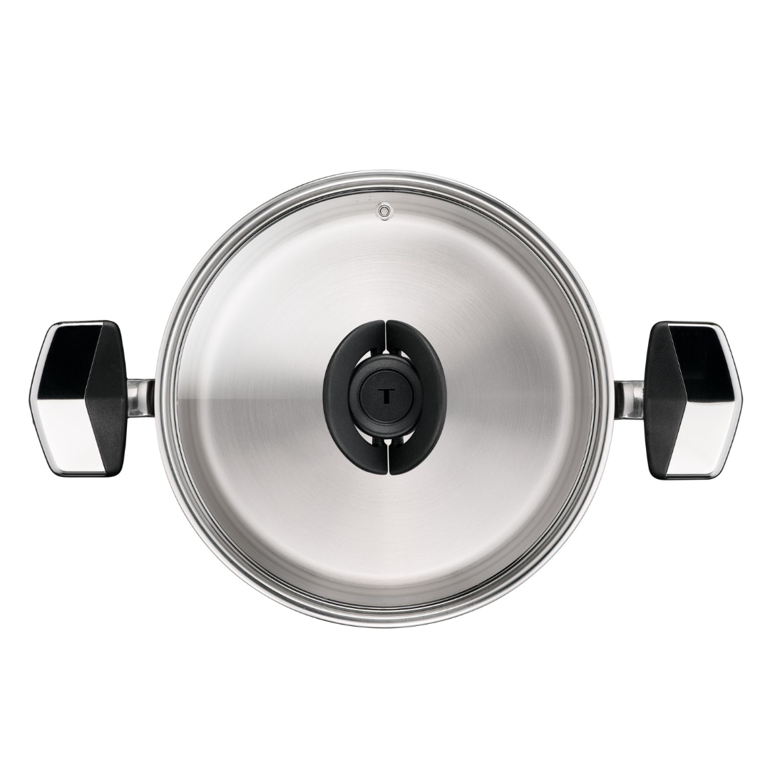 Tefal Space+ Emotion+ Induction Stainless Steel Uncoated Pasta Pot 22cm + Lid