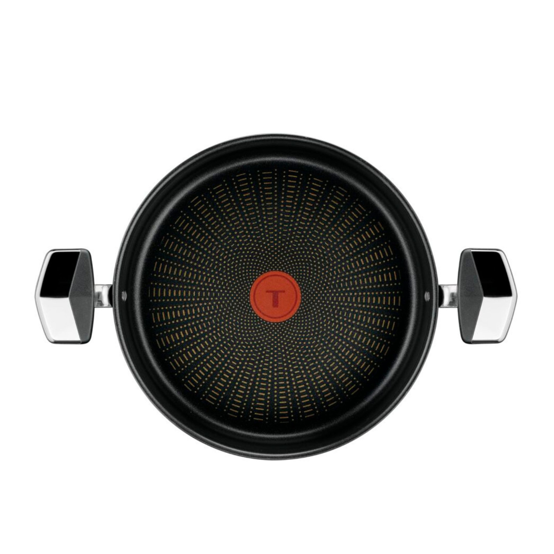 Tefal Space+ Emotion+ Induction Stainless Steel Non-Stick Shallowpan 26cm + Lid