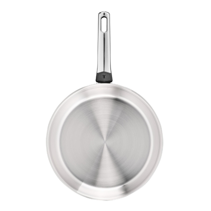 Tefal Emotion+ Induction Stainless Steel Uncoated Twin Pack Frypan 24/28cm