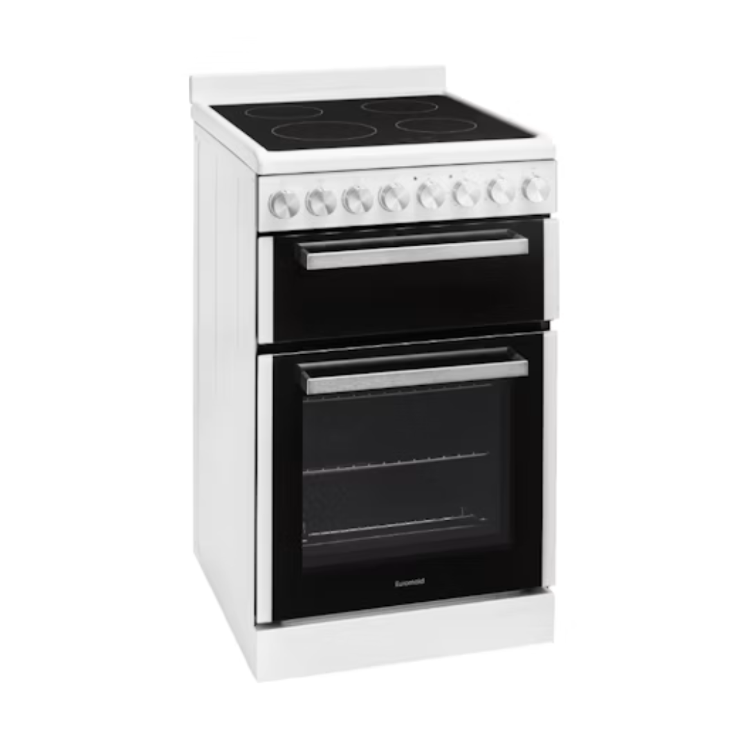 Euromaid 54cm Electric Freestanding Cooker With Ceramic Cooktop