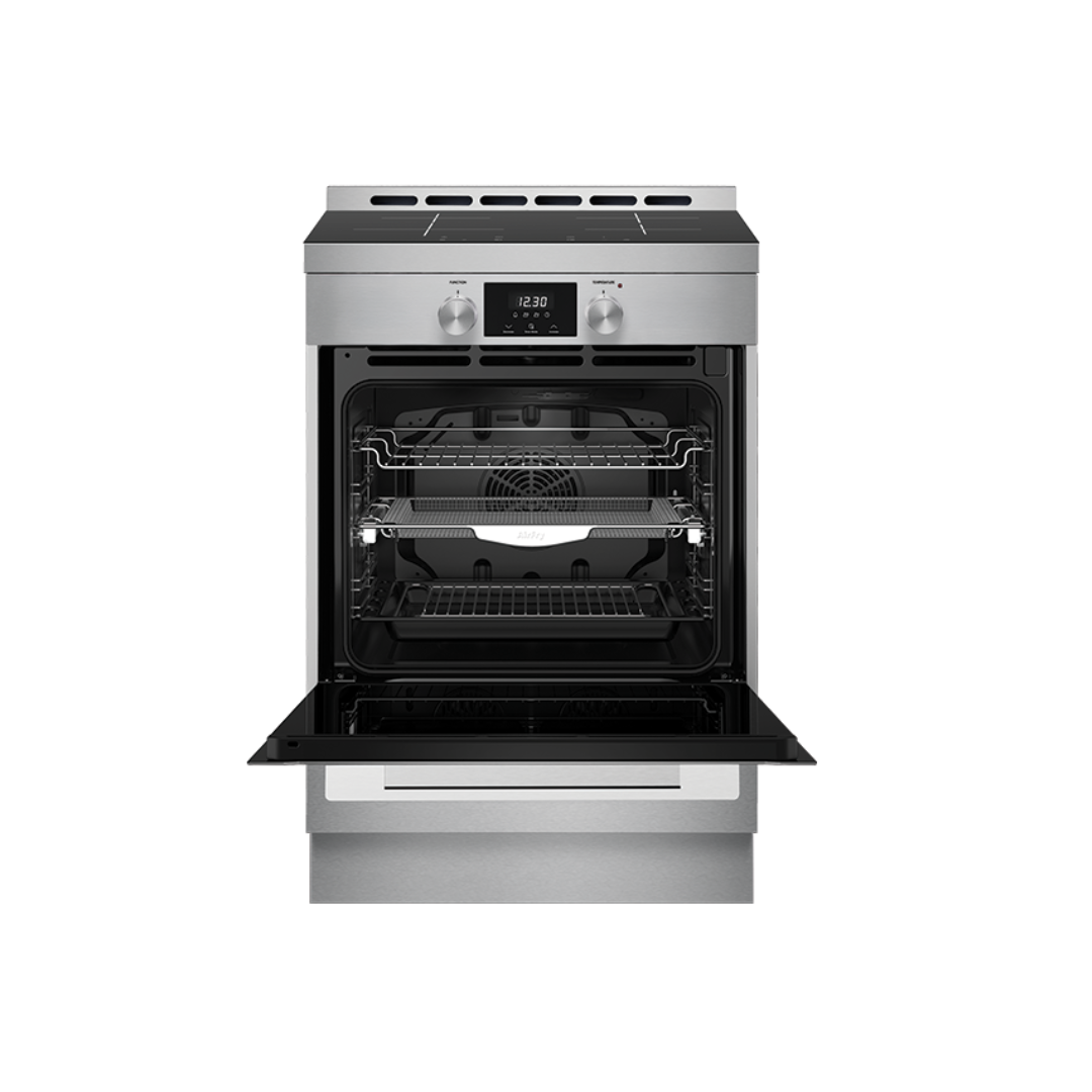 Euromaid 60cm 10 Function Induction Freestanding Cooker