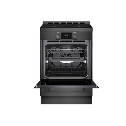 Euromaid 60cm 11 Function Pyrolytic Induction Freestanding Cooker
