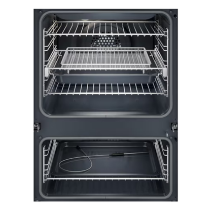 Electrolux 60cm Series 600 Pyrolytic Double Oven Dark Stainless Steel