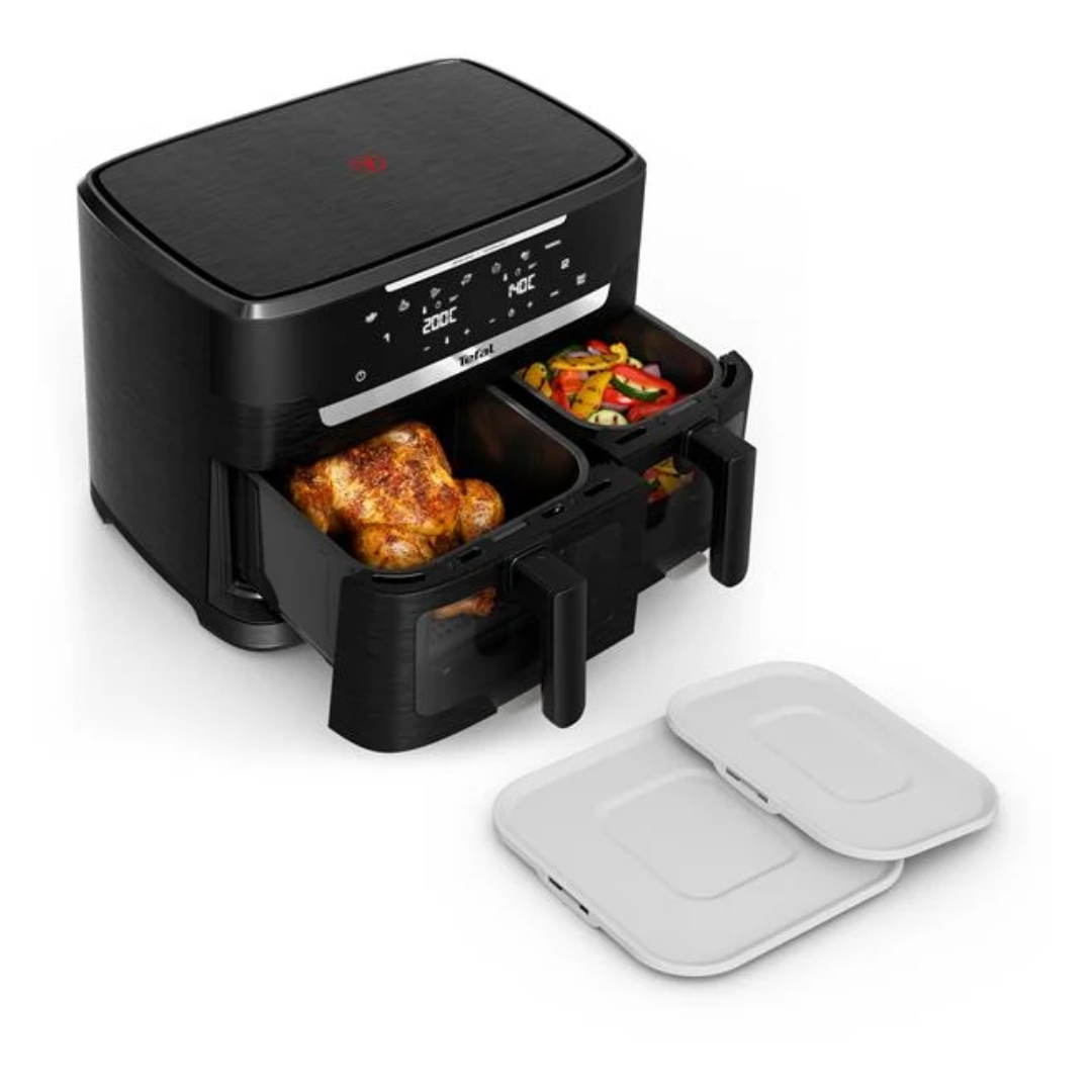 Tefal Ever Fry Infra Heat Dual 11L Detachable Front Air Fryer