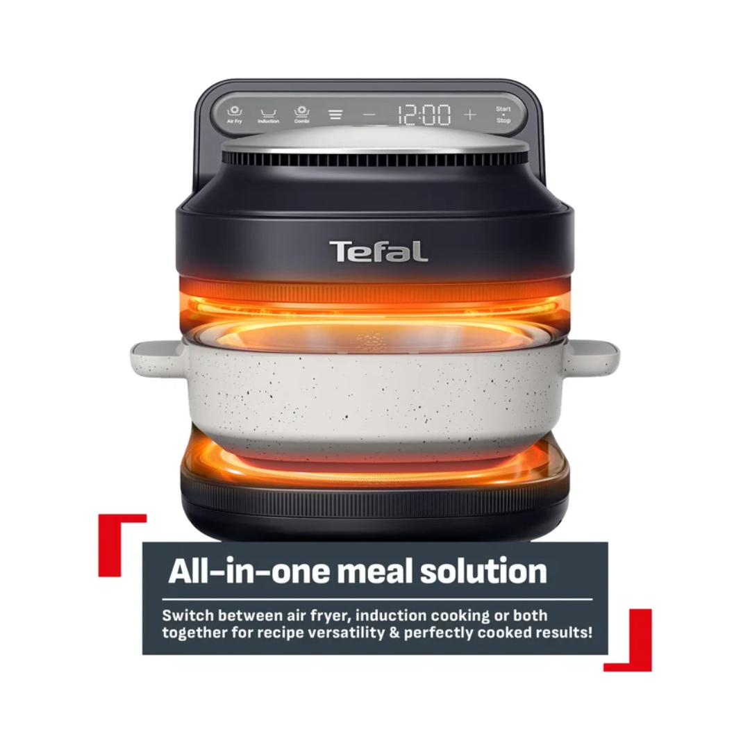 Tefal YumMeal Multicooker Air Fryer Black Knight