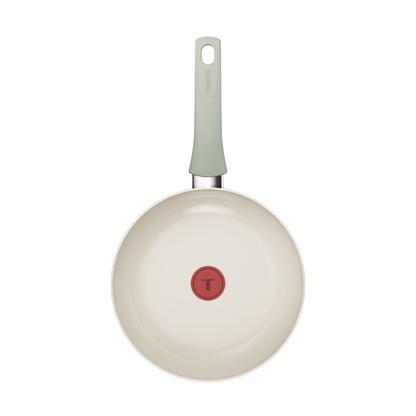 Tefal Recycle Induction Ceramic Green Lichen Non-Stick Frypan 24cm