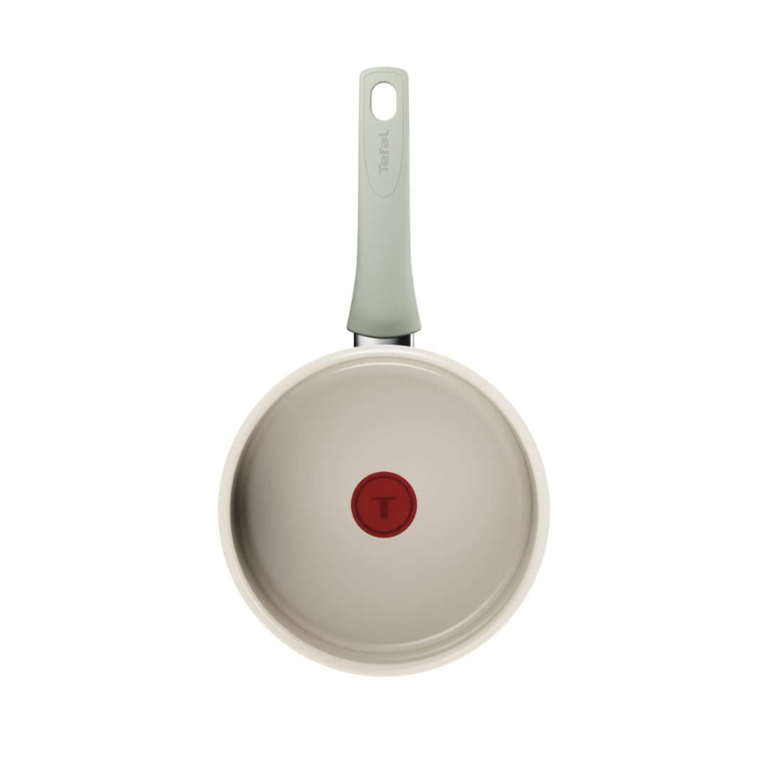 Tefal Recycle Induction Ceramic Green Lichen Non-Stick Saucepan 16cm
