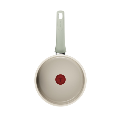 Tefal Recycle Induction Ceramic Green Lichen Non-Stick Saucepan 16cm
