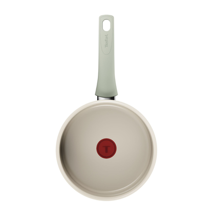 Tefal Recycle Induction Ceramic Green Lichen Non-Stick Saucepan 20cm