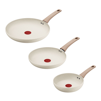 Tefal White Stone Induction Non-Stick 5pc Cookware Set