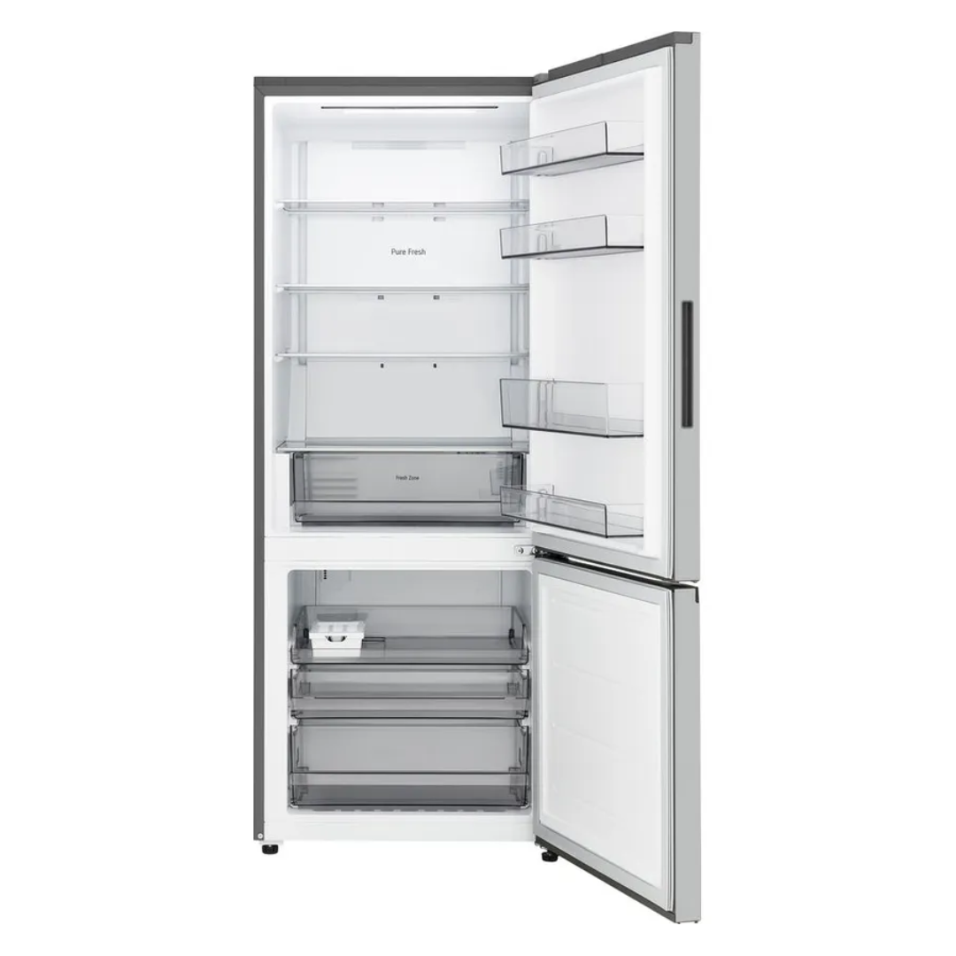 LG 436L Bottom Mount Fridge Stainless Steel