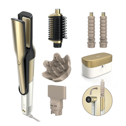 Shark Glam Ceramic & Air Styling & Drying System - Soft Gold
