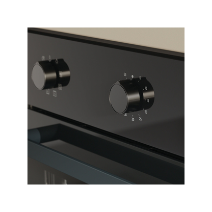 Haier 60cm 300 Series Built in Oven Black 10A Plug
