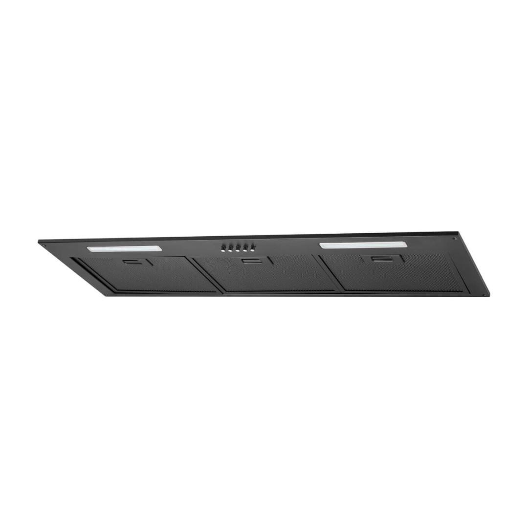 Schweigen 90cm Matte Black Undermount Rangehood  with On-Board Motor