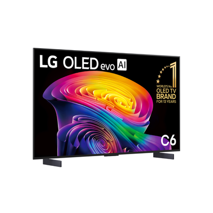 LG 42" OLED EVO AI C6 4K SMART TV (2026)