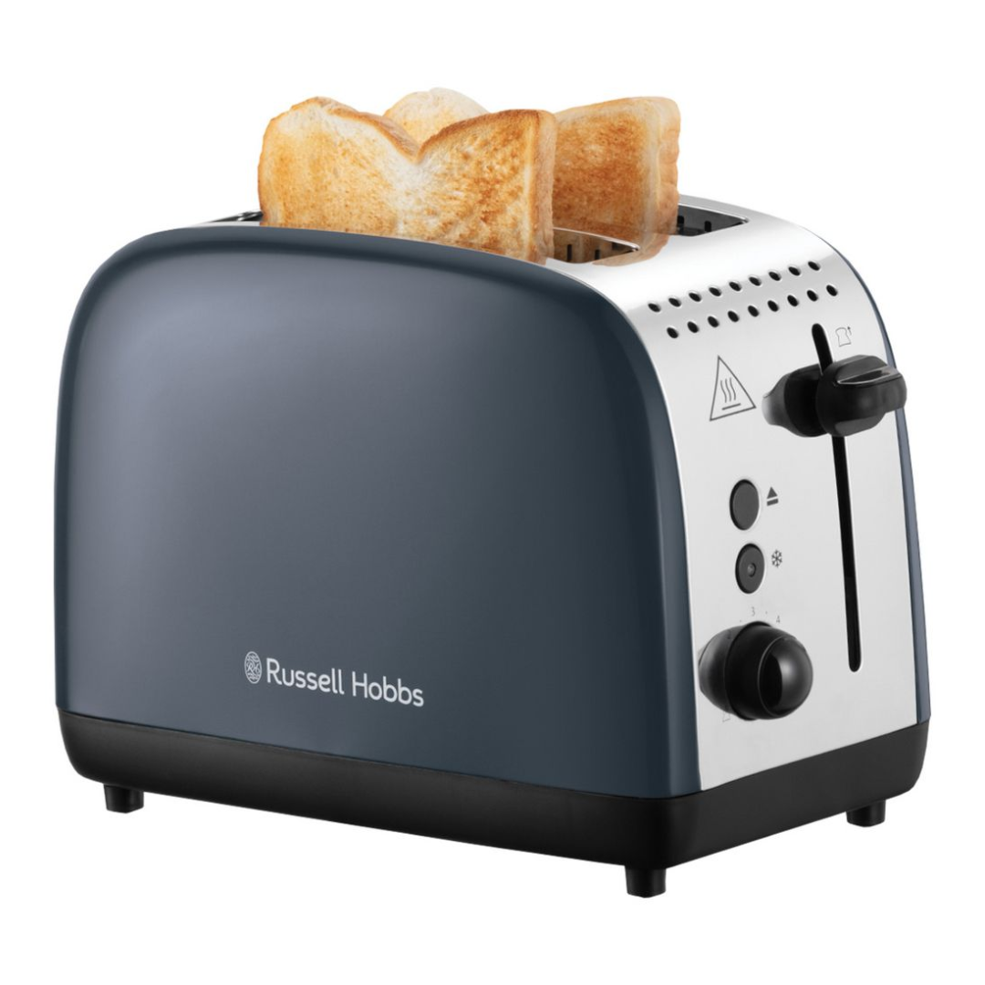 Russell Hobbs Colours Plus 2 Slice Toaster Storm Grey